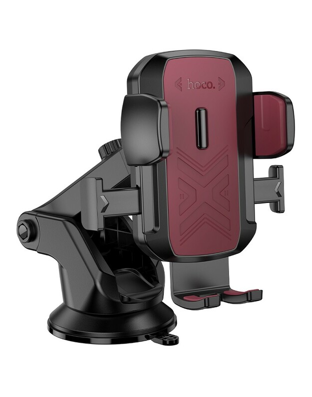 Automobilinis telefono laikiklis Hoco H65 (dashboard) juodas