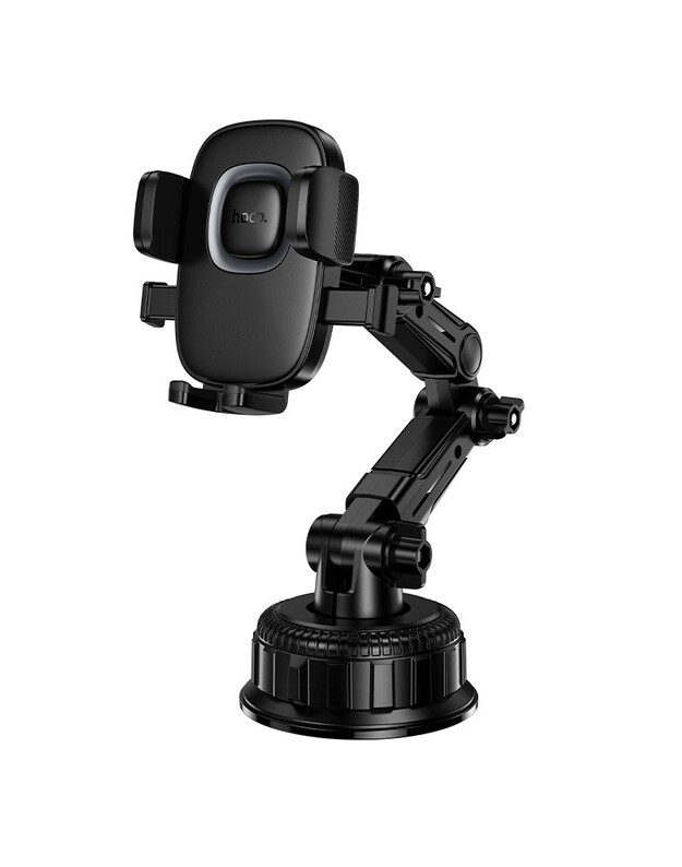 Automobilinis telefono laikiklis Hoco H89 (dashboard) juodas