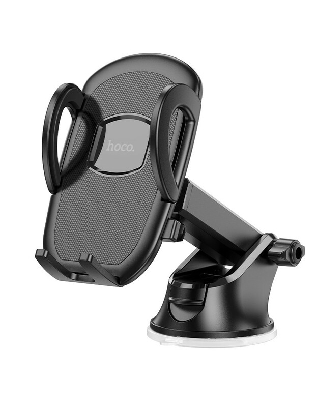 Automobilinis telefono laikiklis Hoco H9 (dashboard) juodas