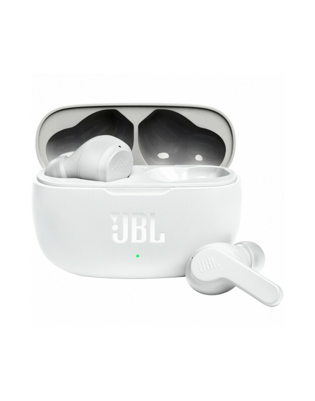 Belaidės ausinės JBL Wave 200 TWS baltos