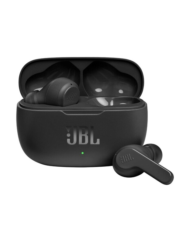 Belaidės ausinės JBL Wave 200 TWS juodos