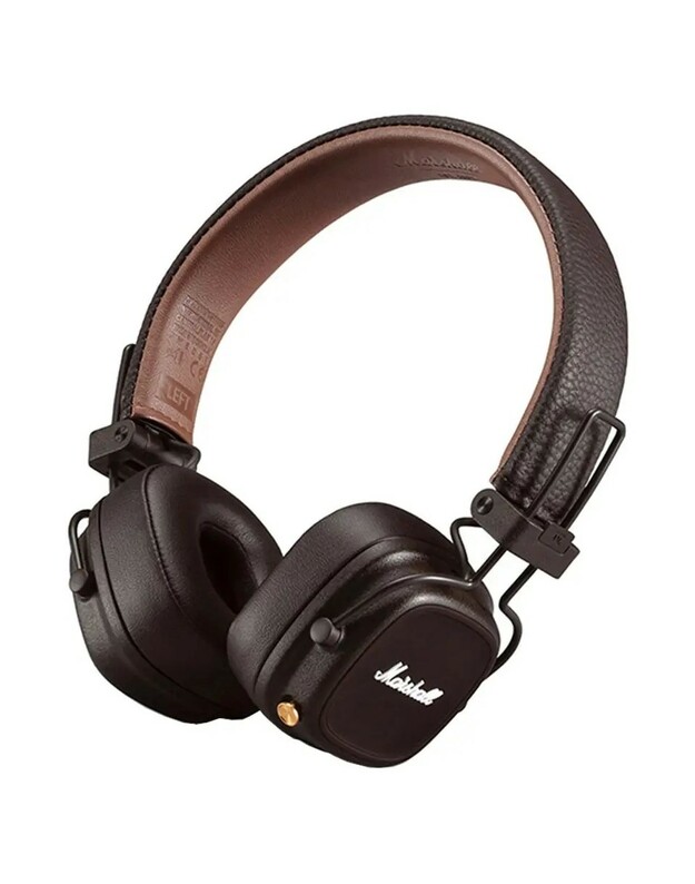 Belaidės ausinės Marshall Major IV On-Ear Bluetooth rudos