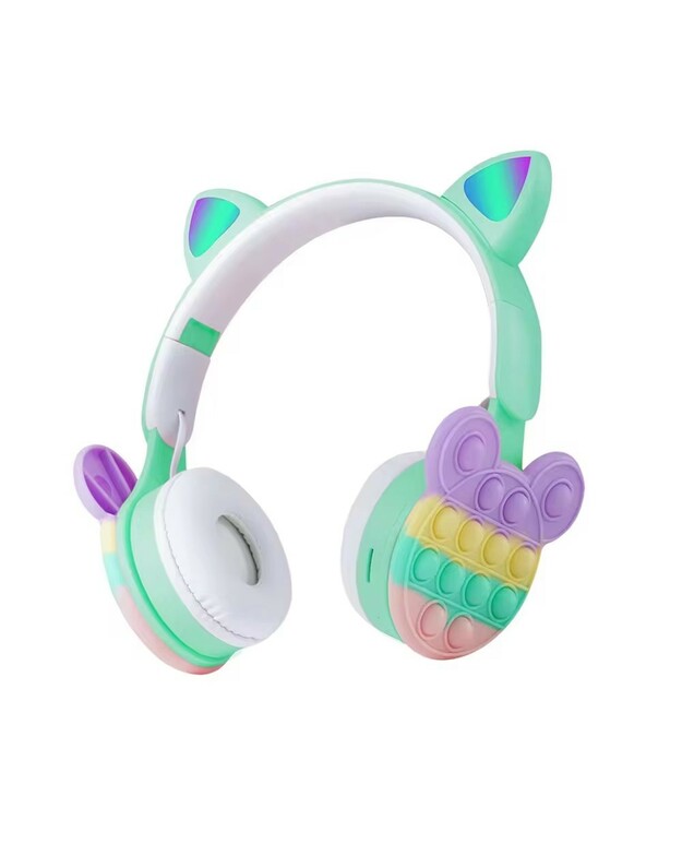 Belaidės ausinės Reach Cat Popit