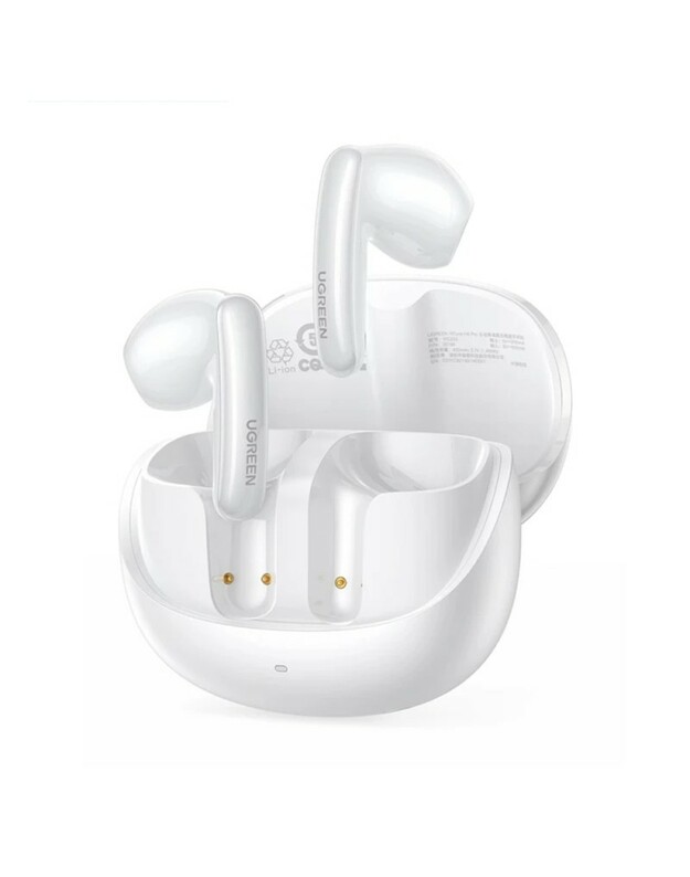 Belaidės ausinės Ugreen HiTune H6 Pro Active Noise-Cancelling Earbuds (35873) baltos