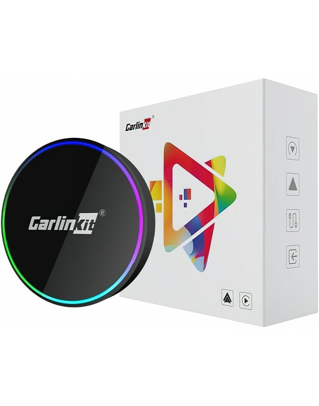 Belaidis CarPlay/Android Auto adapteris Carlinkit HD2CP Pro juodas