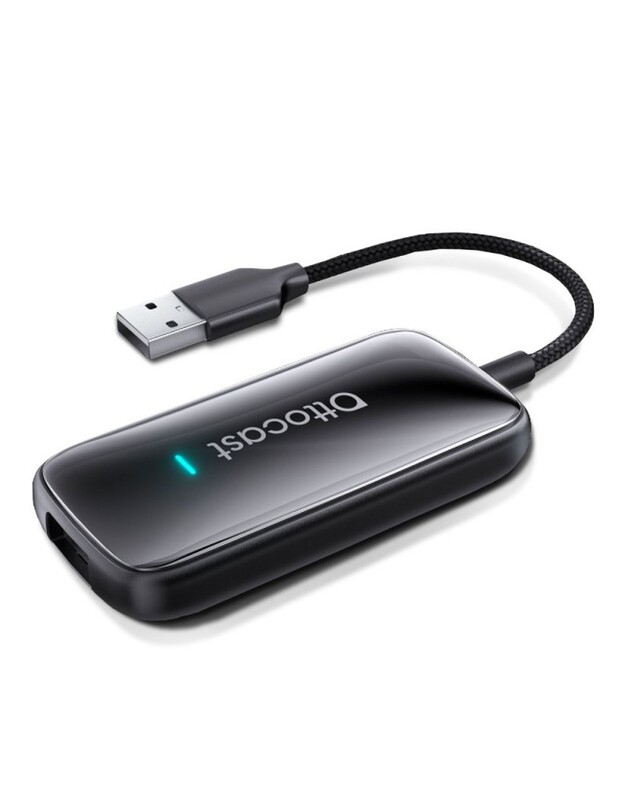 Belaidis CarPlay/Android Auto adapteris Ottocast Play2Video Ultra juodas