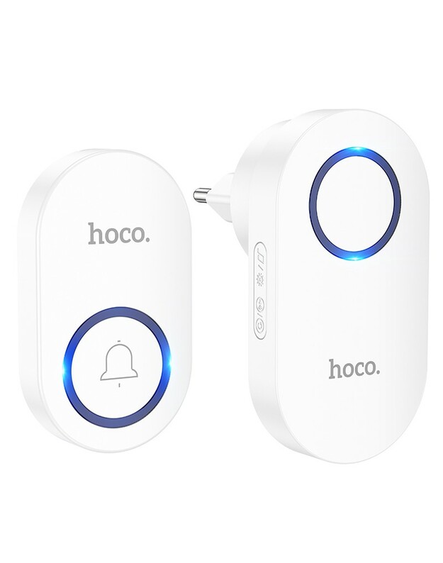 Belaidis durų skambutis Hoco HI25 baltas