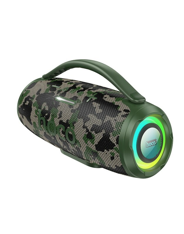 Bluetooth nešiojamas garsiakalbis Hoco HA4 Mini 30W kamufliažinis