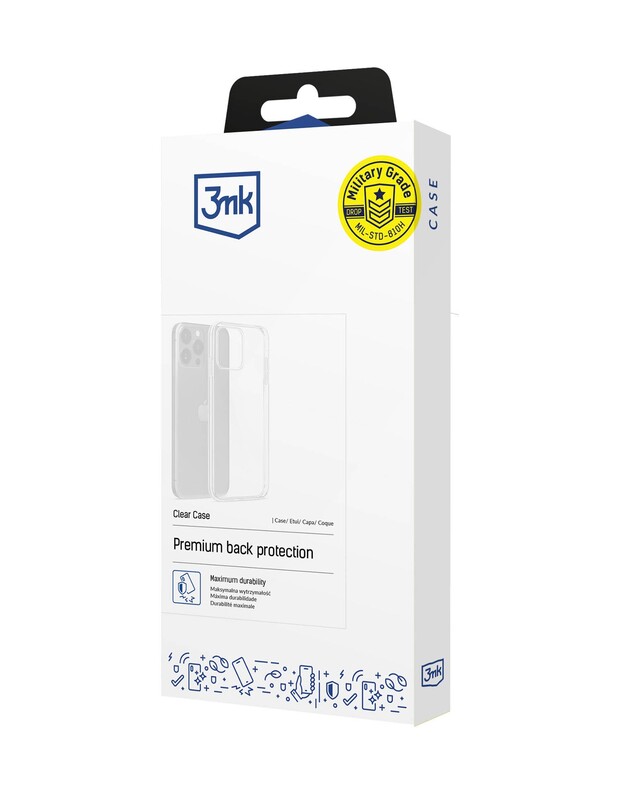 Dėklas 3mk Clear Case 1,2mm Samsung A165 A16 4G/A166 A16 5G