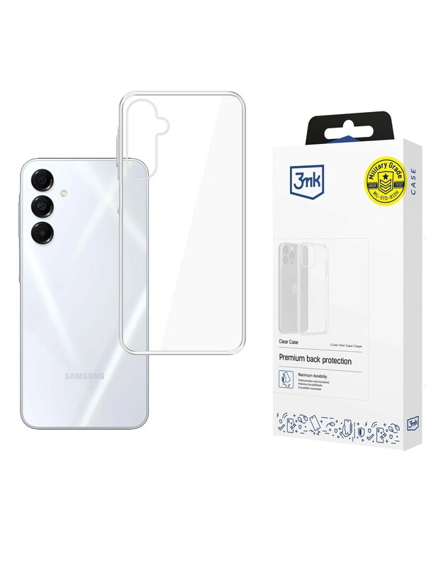 Dėklas 3mk Clear Case 1,2mm Samsung A175 A17 4G/A176 A17 5G