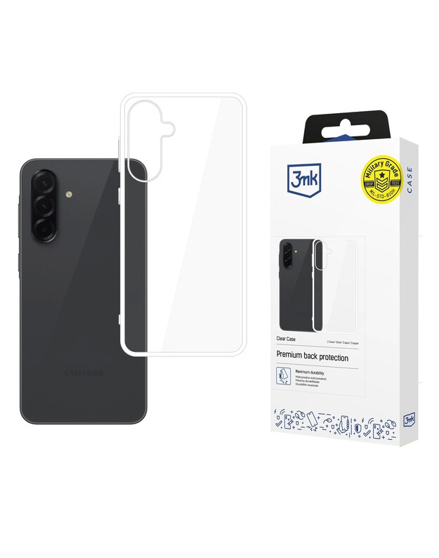 Dėklas 3mk Clear Case 1,2mm Samsung A376 A37 5G