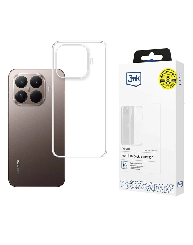 Dėklas 3mk Clear Case 1,2mm Xiaomi 15T Pro