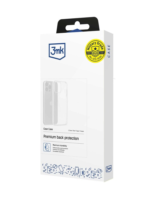 Dėklas 3mk Clear Case 1,2mm Xiaomi Redmi Note 14 Pro Plus 5G