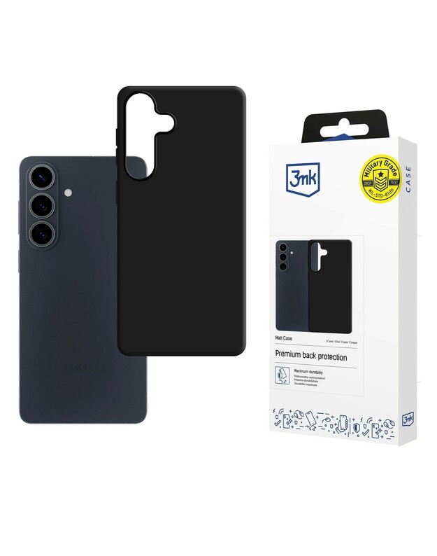 Dėklas 3mk Matt Case Samsung S942 S26 juodas