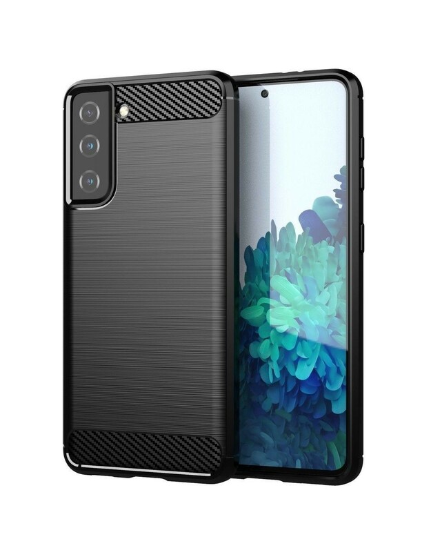 Dėklas CARBON Samsung G996 S21 Plus 5G juodas