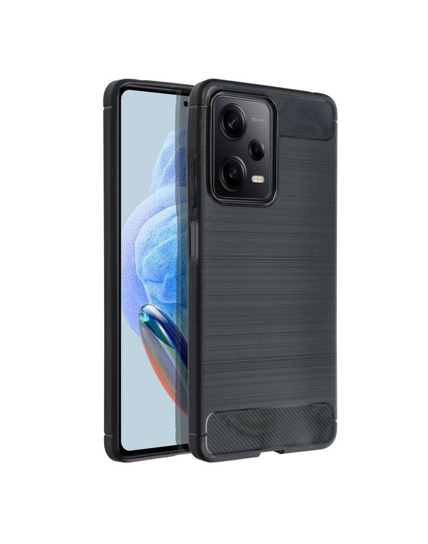 Dėklas CARBON Xiaomi Redmi Note 12 Pro 5G juodas