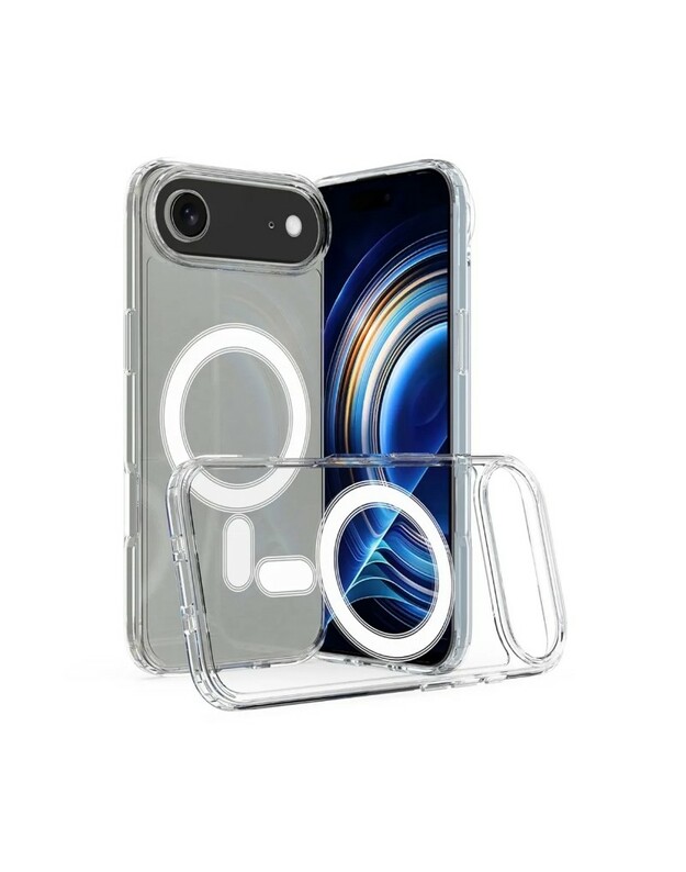 Dėklas Clear MagSafe Case Apple iPhone 17 Air skaidrus