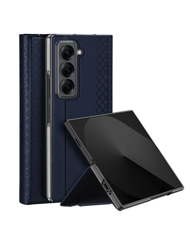 Dėklas Dux Ducis Bril Samsung F958 Z Fold SE mėlynas