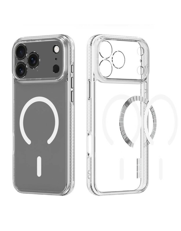 Dėklas Dux Ducis Clin Magsafe Apple iPhone 17 Pro Max skaidrus