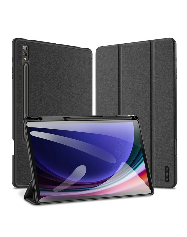 Dėklas Dux Ducis Domo Samsung X820 Tab S10 Plus/X610/X616 Tab S9 FE Plus juodas