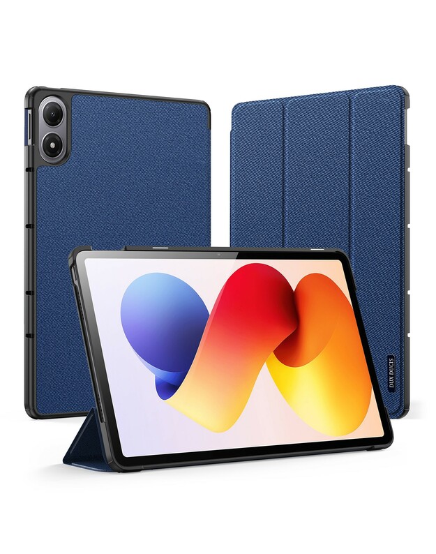 Dėklas Dux Ducis Domo Xiaomi Redmi Pad Pro 12.1/Redmi Pad 2 Pro 12.1 tamsiai mėlynas