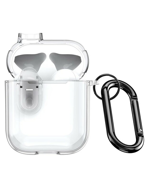 Dėklas Dux Ducis PECL Apple AirPods 1/2 skaidrus