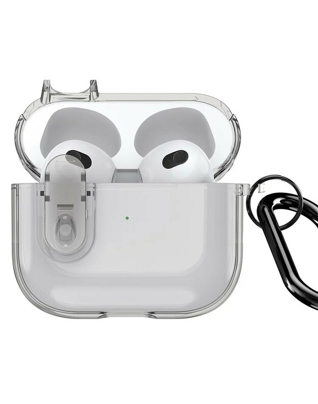 Dėklas Dux Ducis PECL Apple AirPods 3 pilkas