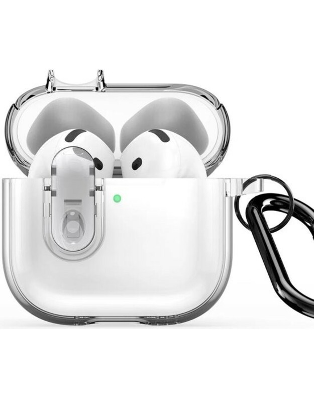 Dėklas Dux Ducis PECL Apple AirPods 4 skaidrus