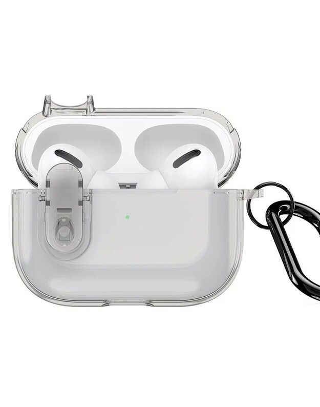 Dėklas Dux Ducis PECL Apple AirPods Pro pilkas