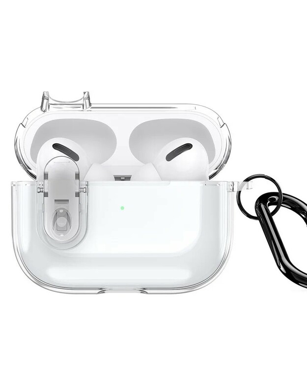 Dėklas Dux Ducis PECL Apple AirPods Pro skaidrus