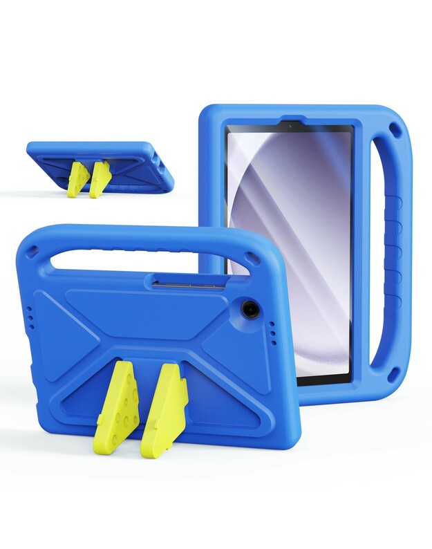 Dėklas Dux Ducis Puff Samsung X110/X115 Tab A9 8.7/X130/X135 Tab A11 8.7 mėlynas