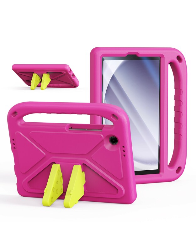 Dėklas Dux Ducis Puff Samsung X110/X115 Tab A9 8.7/X130/X135 Tab A11 8.7 rožinis