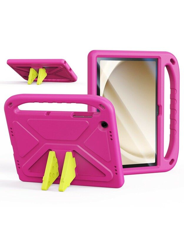 Dėklas Dux Ducis Puff Samsung X210/X215/X216 Tab A9 Plus 11.0/X230/X235/X236 Tab A11 Plus 11.0 rožinis