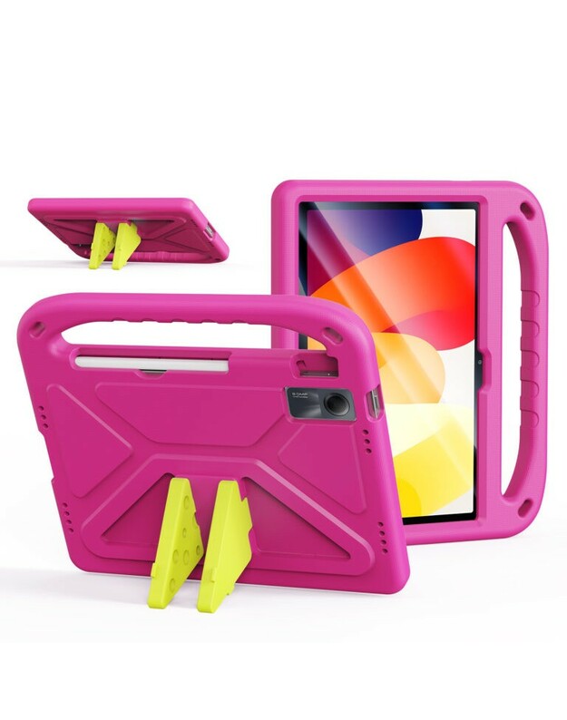 Dėklas Dux Ducis Puff Xiaomi Redmi Pad SE 11.0 rožinis