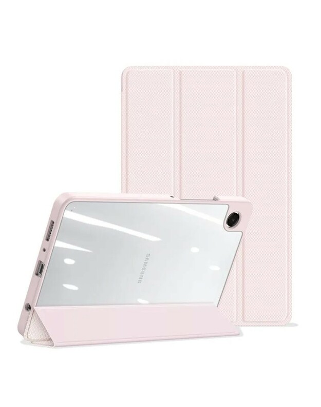 Dėklas Dux Ducis Toby Samsung X130/X135 Tab A11 8.7 rožinis