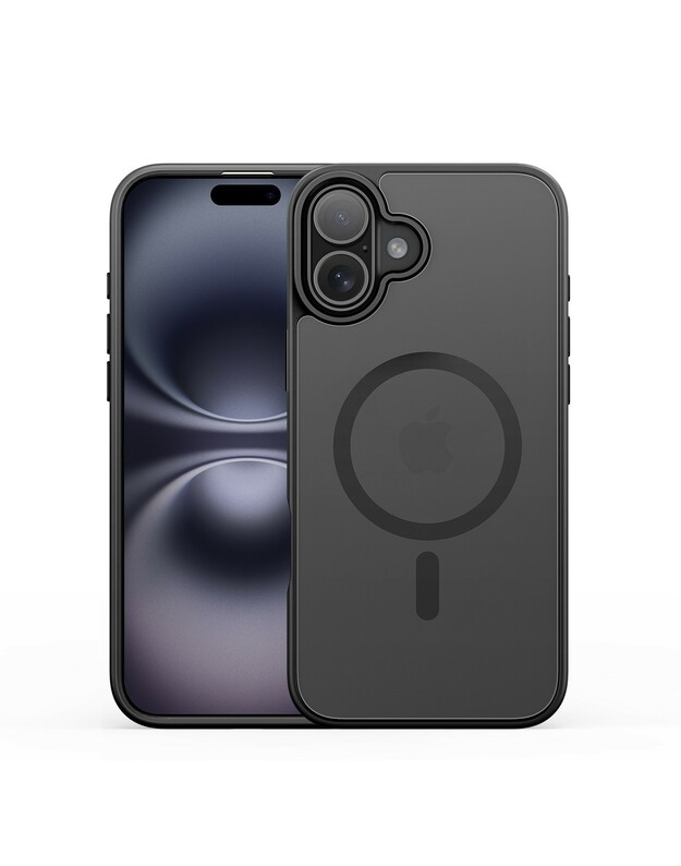 Dėklas Dux Ducis Yind Apple iPhone 16 juodas