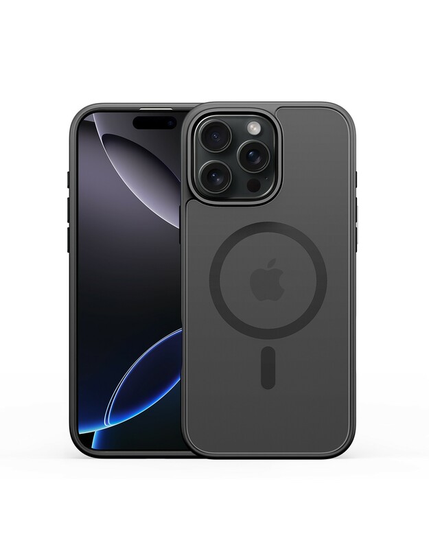 Dėklas Dux Ducis Yind Apple iPhone 16 Pro juodas