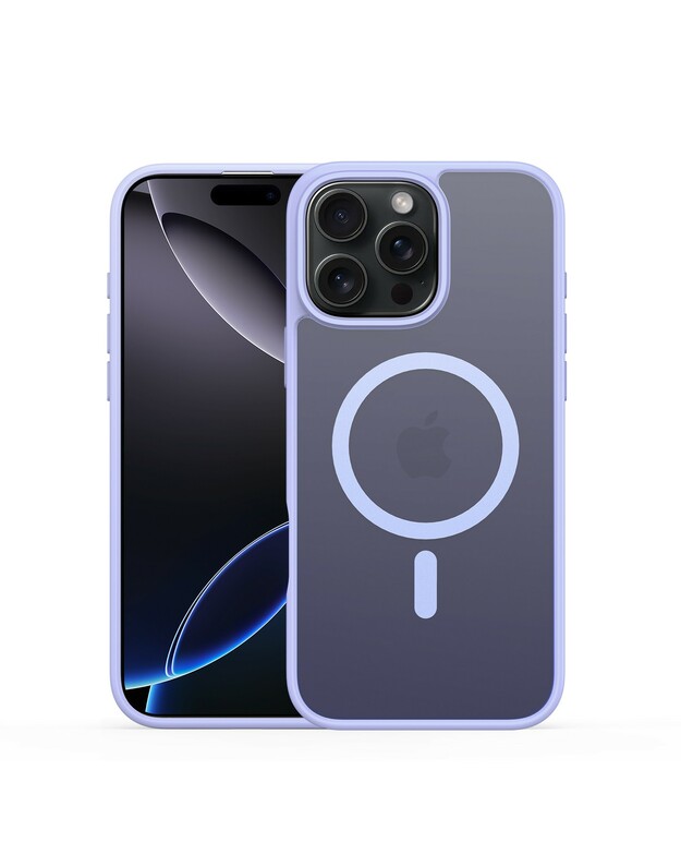 Dėklas Dux Ducis Yind Apple iPhone 16 Pro violetinis