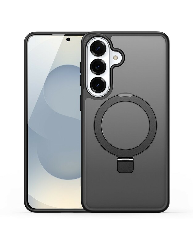 Dėklas Dux Ducis Yind Magnetic Stand Samsung S942 S26 juodas