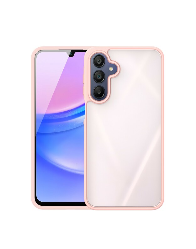 Dėklas Dux Ducis Yind Samsung A175 A17 4G/A176 A17 5G rožinis