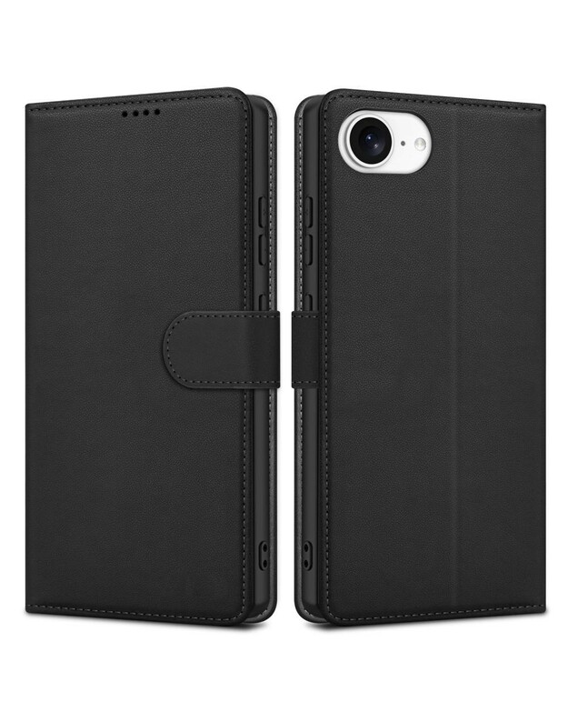 Dėklas Fancy Wallet Samsung A125 A12/M127 M12 juodas