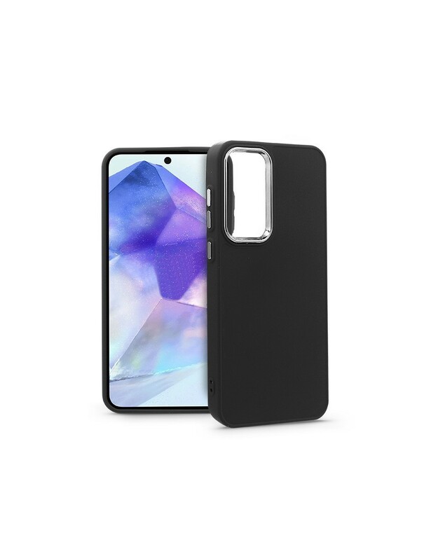 Dėklas FRAME Samsung S731 S25 FE juodas