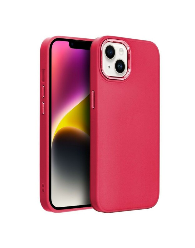 Dėklas FRAME Samsung S731 S25 FE šviesiai rožinis