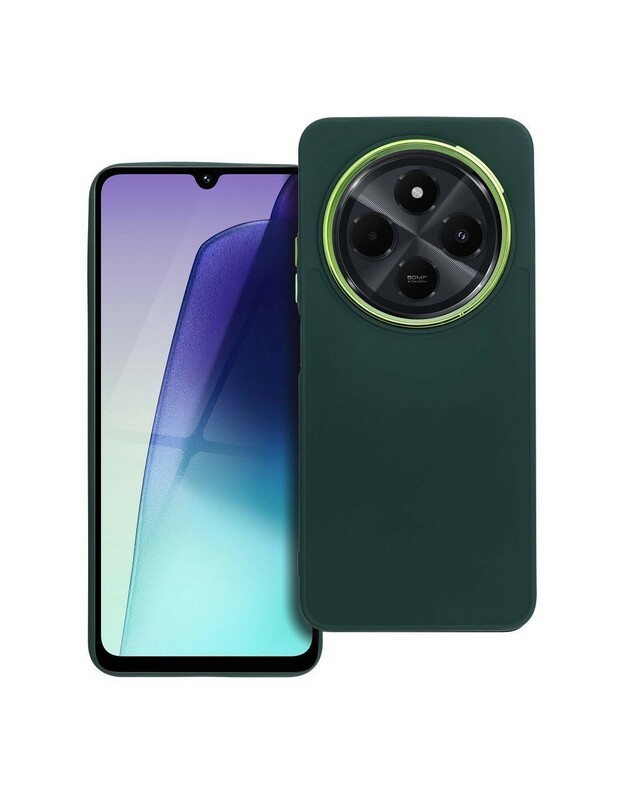 Dėklas FRAME Xiaomi Redmi 14C/Redmi A4/Poco C75 žalias