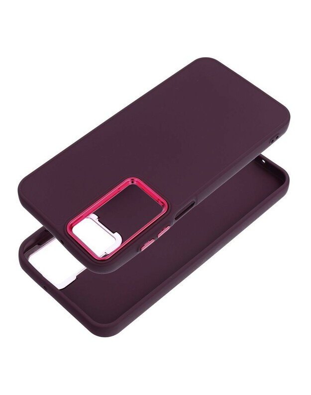 Dėklas FRAME Xiaomi Redmi 15C 4G violetinis