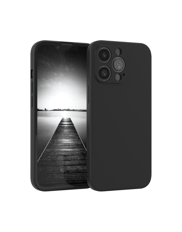 Dėklas Liquid Silicone 1.5mm Xiaomi Redmi Note 15 Pro Plus 5G juodas