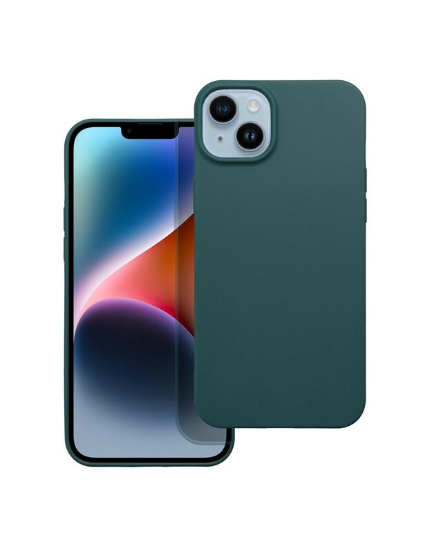 Dėklas Matt TPU Xiaomi Redmi A5/Poco C71 (171,7x77,8x8,26) tamsiai žalias