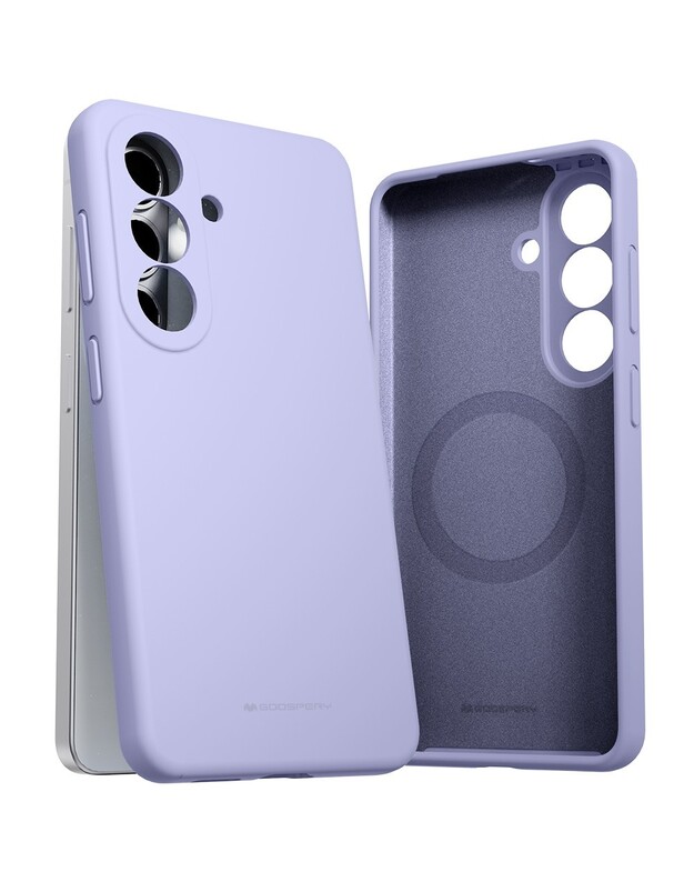 Dėklas Mercury Pure Magsafe Silicon Case Samsung A376 A37 5G levandos pilka