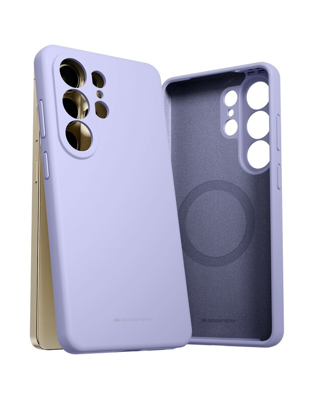 Dėklas Mercury Pure Magsafe Silicon Case Samsung S948 S26 Ultra levandos pilka