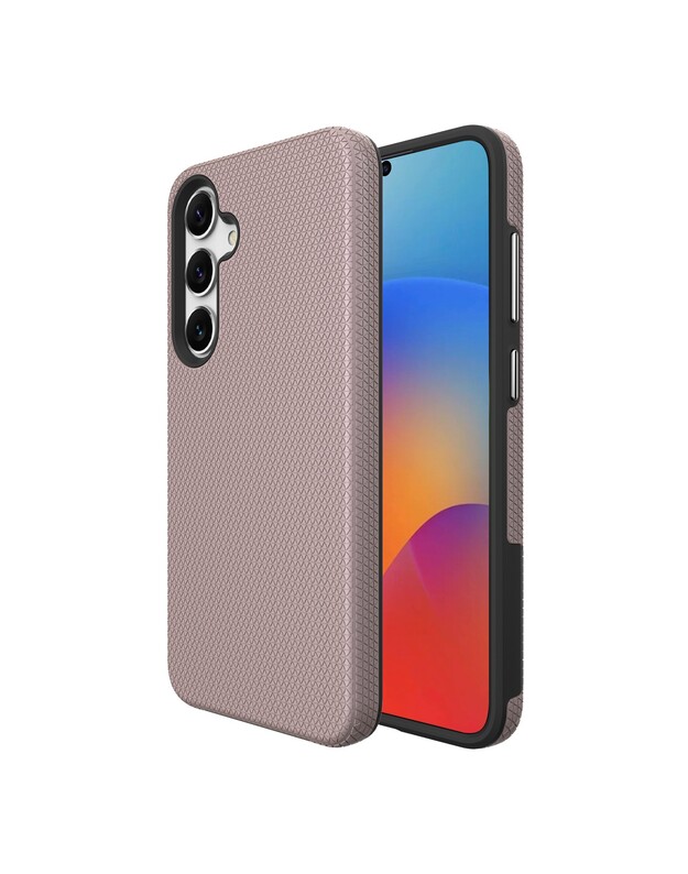 Dėklas Perfectionists Triangle Case Samsung A366 A36 5G rožinio aukso